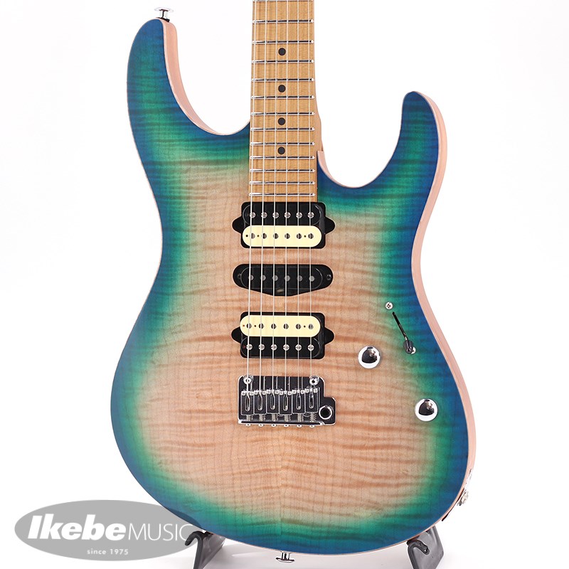 Suhr Guitars Limited Edition Modern Satin Flame Top (Satin Island Burst)の画像